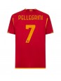 AS Roma Lorenzo Pellegrini #7 Kotipaita 2023-24 Lyhythihainen